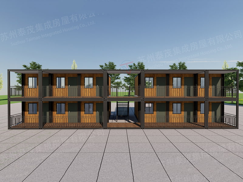 Sala de contêineres de montagem rápida estilo hotel filipino