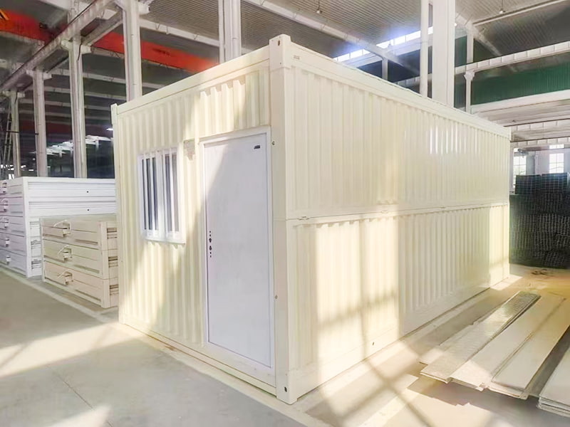 Grande sala de contêiner dobrável de papelão ondulado