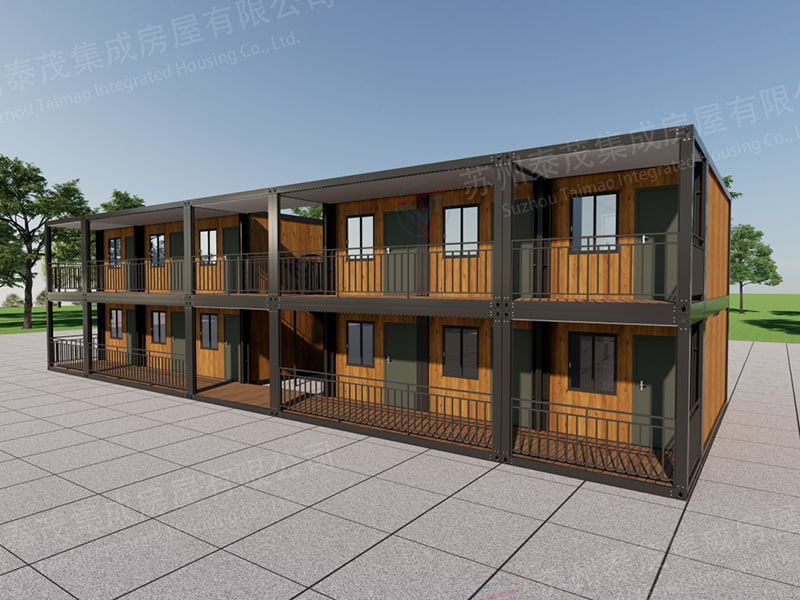 Sala de contêineres de montagem rápida estilo hotel filipino