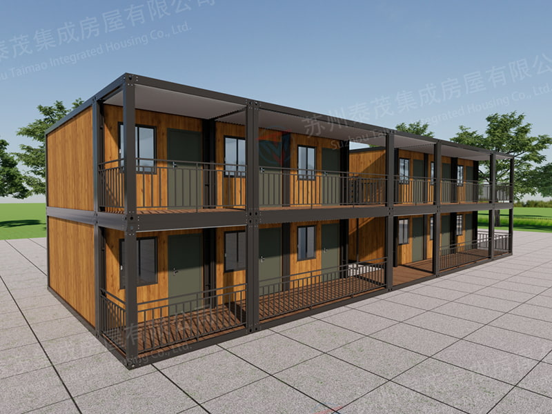 Sala de contêineres de montagem rápida estilo hotel filipino