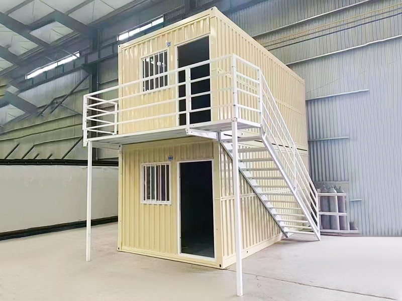 Grande sala de contêiner dobrável de papelão ondulado