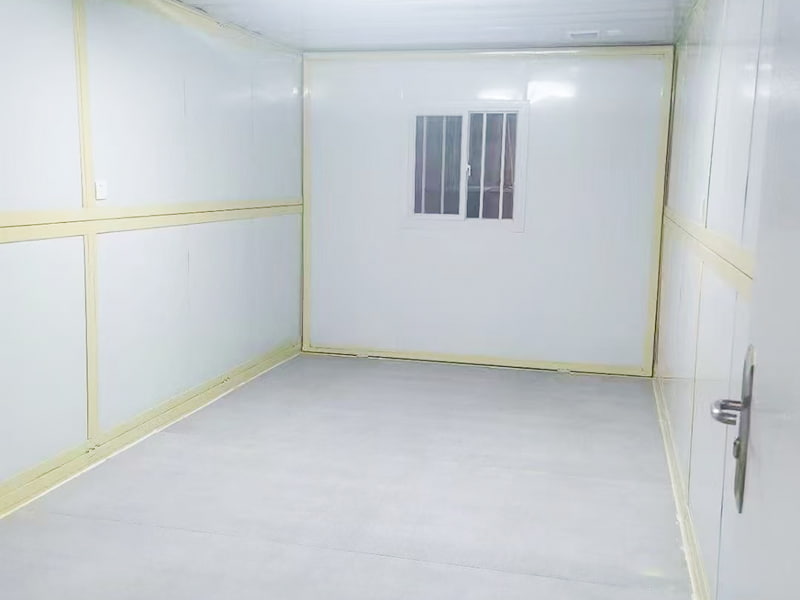 Grande sala de contêiner dobrável de papelão ondulado