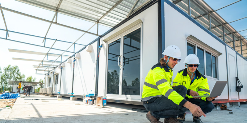 Apoio ao projeto: acampamentos em canteiros de obras, armazenamento